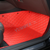 Racing Red Car Mats Set