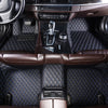 Black and Blue Stitching Car Mats Set