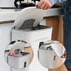 Multi-functional wall-mounted kitchen trash can