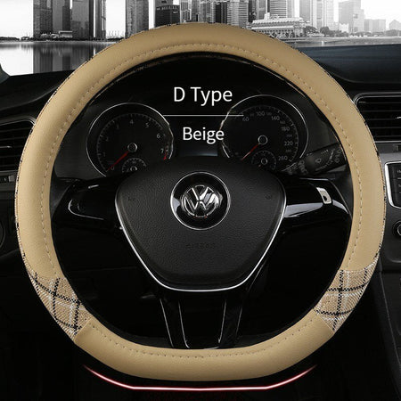 Car Elastic Diamond Steering Wheel Cover