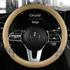 Car Elastic Diamond Steering Wheel Cover