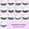 Self Adhesive Eyelashes Glue-Free Reusable