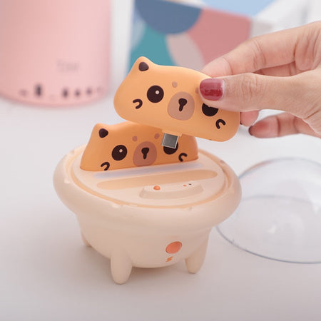 Peach & Teddy are your future pets that will extend your battery life.